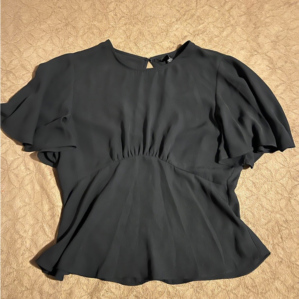 Elegant Black Women's Top